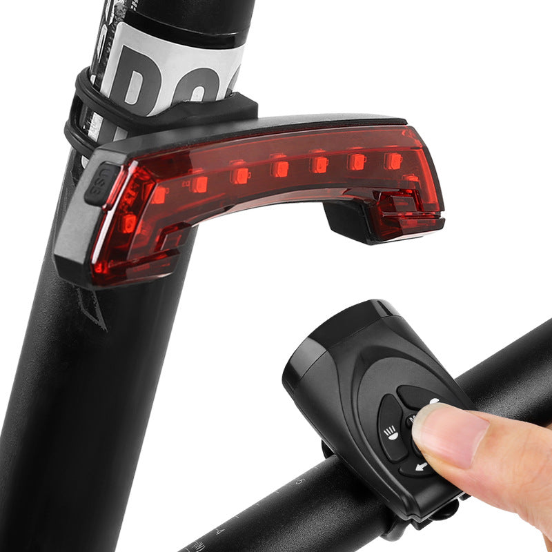 Prime District Ultra Bright Rear Bike Light – High-Visibility, USB Rechargeable & Waterproof Design
