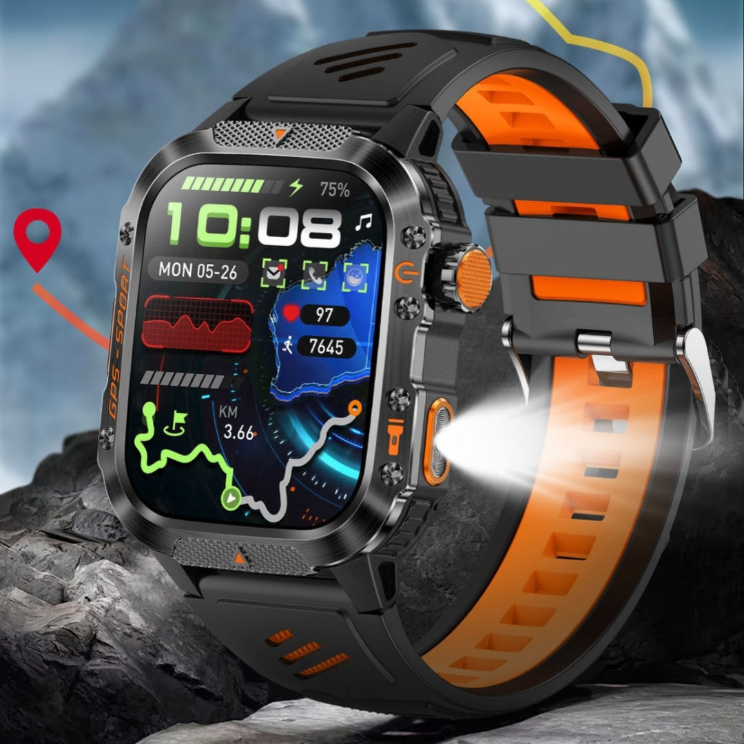 Prime District GPS Pro Smartwatch – Built-in Satellite Navigation, Performance Tracking & Long Battery Life