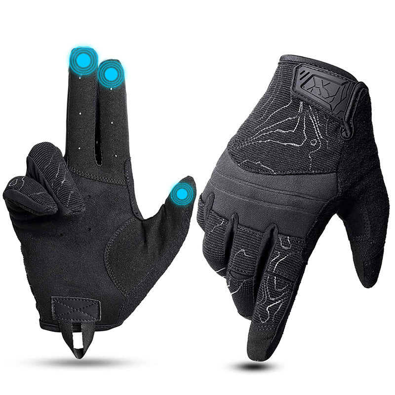 Prime District Pro Tactical Gloves – Hard Knuckle Protection, Touch Screen & Anti-Slip Grip