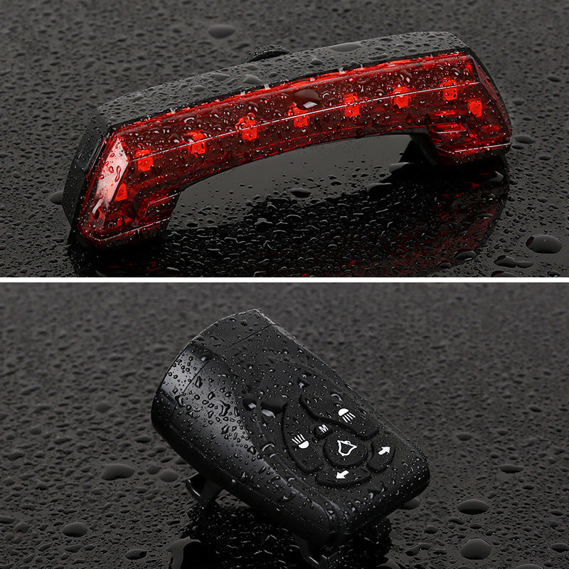 Prime District Ultra Bright Rear Bike Light – High-Visibility, USB Rechargeable & Waterproof Design