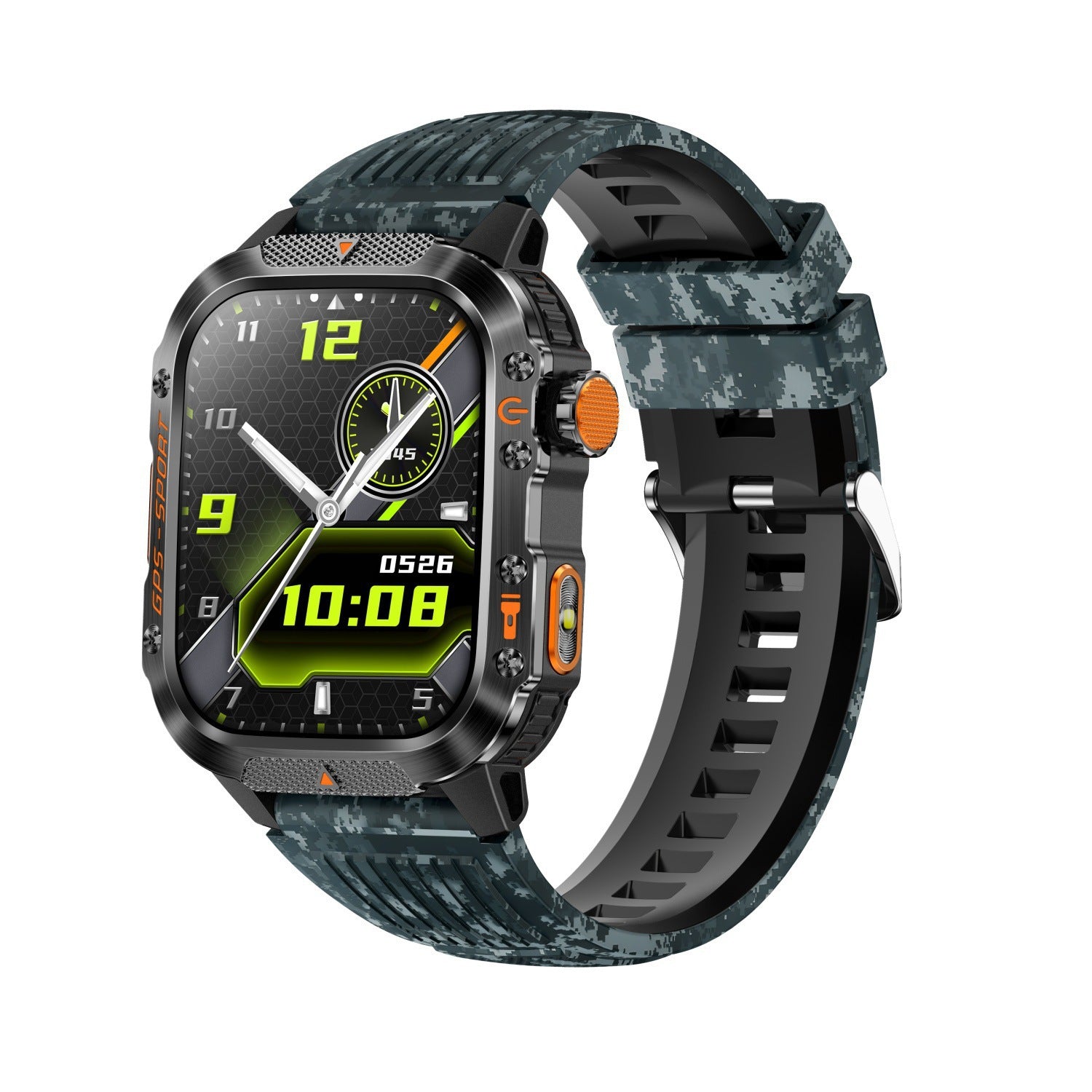 Prime District GPS Pro Smartwatch – Built-in Satellite Navigation, Performance Tracking & Long Battery Life