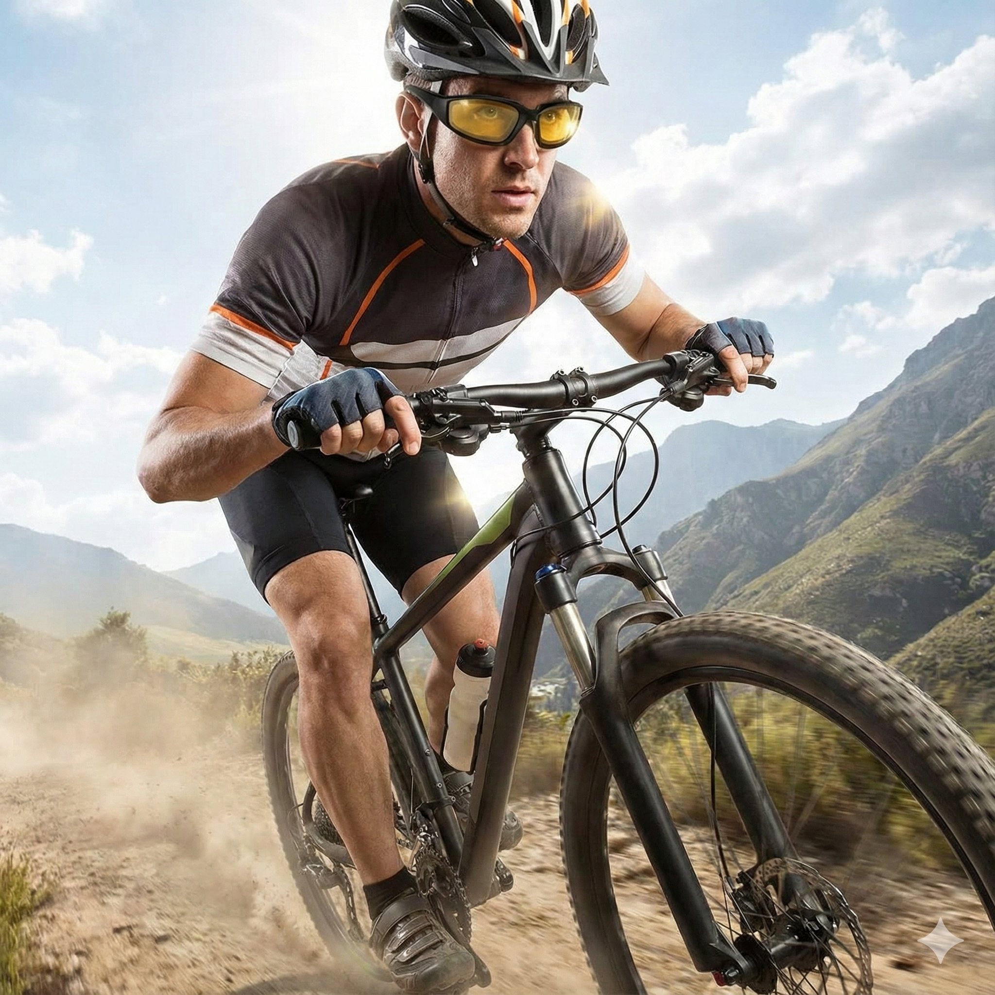Prime District Sport Pro Glasses | Night Vision High-Contrast Lens | Anti-Impact & Wind Protection