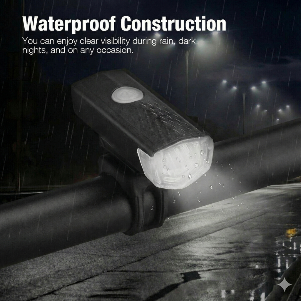 Prime District  9-LED Headlight - Smart Sensor & USB-C Charging