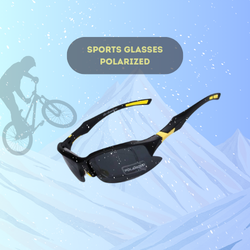 Sports Glasses Polarized Fishing Glasses HD Men's Myopia Sunglasses